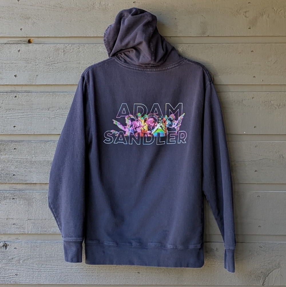 Adam Sandler The I Miss You Tour Hoodie Sweatshirt Black Unisex Small